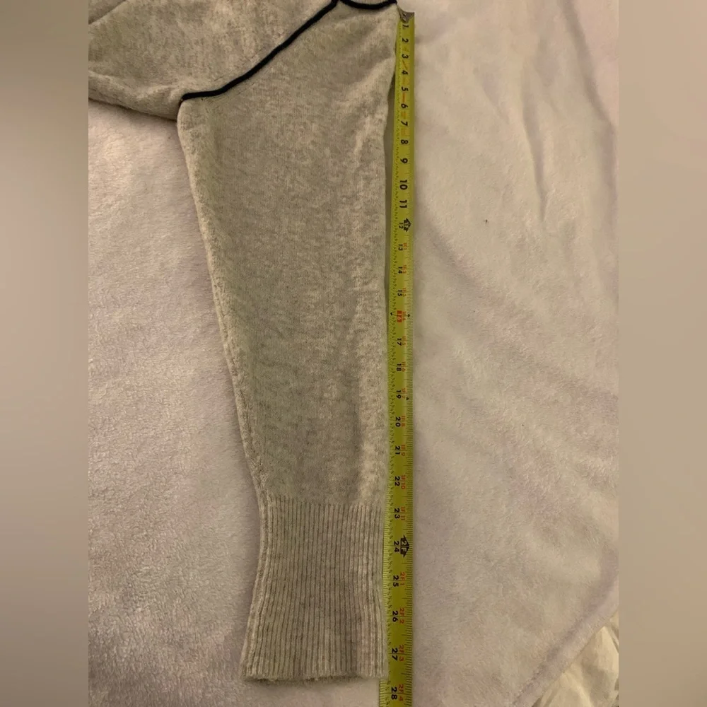 J. Crew Tipped Raglan Warm Wool Alpaca Blend Sweater XL